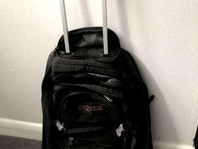 Freecycle Jansport rucksack/ trolley bag