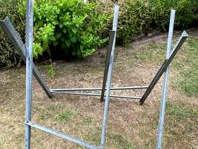 Freecycle Log cutting horse