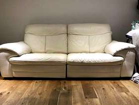 Freecycle Leather Recliner Sofa