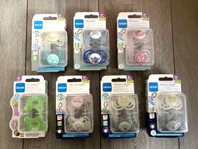 Freecycle Mam Soothers/Pacifiers New Unused Unopened in Original Boxes