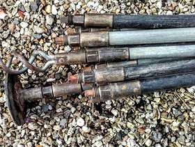 Freecycle 19 meters of drain rods