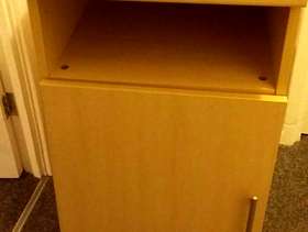 Freecycle Computer cupboard or bedside cabinet