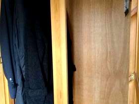 Freecycle Solid pine double wardrobe