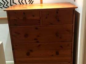Freecycle Pine Chest of Drawers