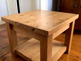 Freecycle Pine coffee table