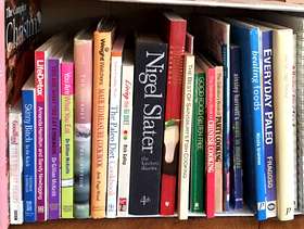 Freecycle Huge Selection of Cookery Books