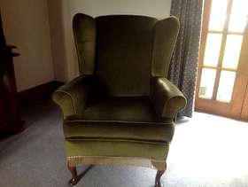 Freecycle Green easy chair