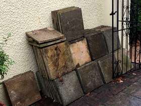 Freecycle Patio slabs in good condition