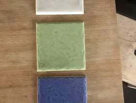 Freecycle Lots of 4”tiles - 3 different colours
