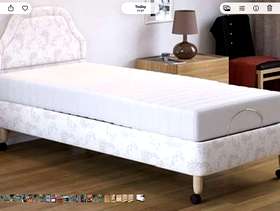 Freecycle Electrically adjustable single bed with massage facility.