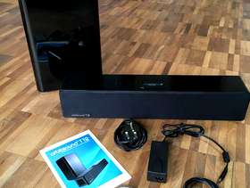 Freecycle Orbitsound T12 powered stereo soundbar.