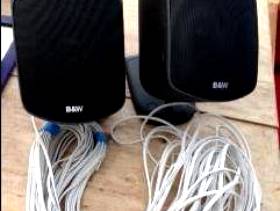 Freecycle Various speakers and cable