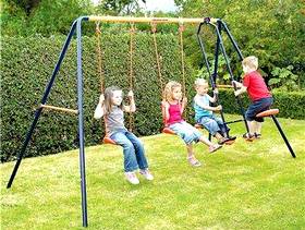 Freecycle Children's Garden Swings & Glider Set