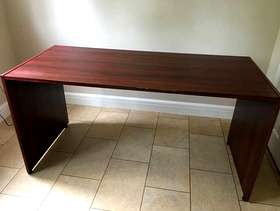 Freecycle Mahogany Wood Desk