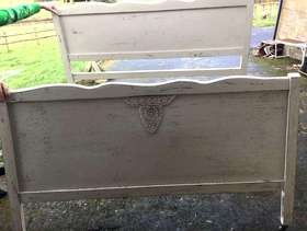 Freecycle Pretty French double bed