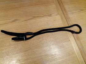Freecycle Black dog slip lead