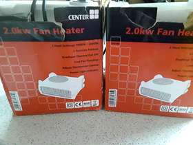 Freecycle 2.0 kw fan Heater x 2