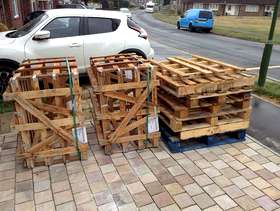Freecycle Pallets and wooden crates
