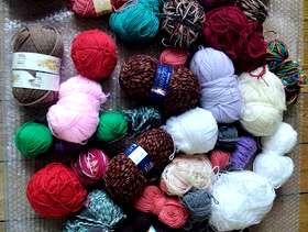 Freecycle Knitting yarn