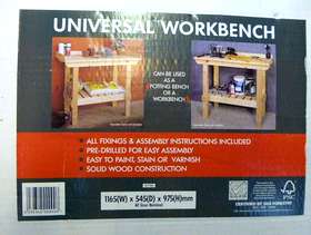 Freecycle Wooden Workbench