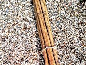 Freecycle Vintage bamboo drain rods