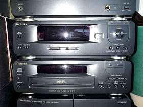 Freecycle Technics amp, tuner, cd player and double cassette deck