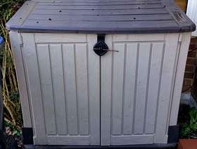 Freecycle Keter Store It Out Midi Plastic Garden Storage Beige & ...