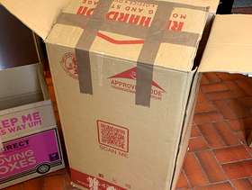 Freecycle Cardboard boxes