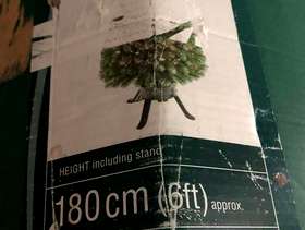 Freecycle Artificial Christmas tree