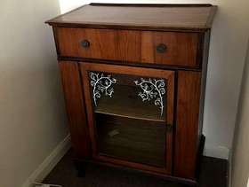 Freecycle 1940's drinks cabinet
