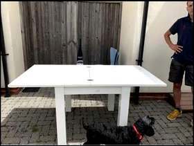 Freecycle Dinning table 4 chaira