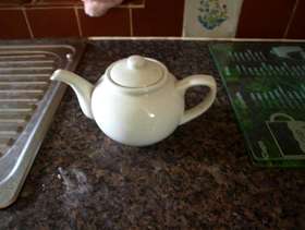 Freecycle Tea Pot