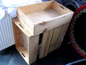 Freecycle Wooden storage trays