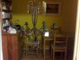 Freecycle Candle chandelier