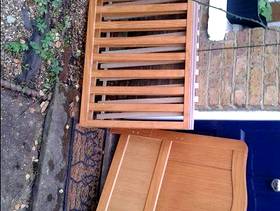 Freecycle Wooden cot bed