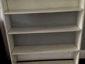 Freecycle White wooden bookcase