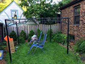 Freecycle Garden pavillion frame 10x10.