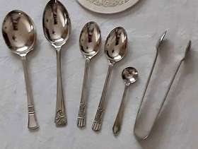 Freecycle Sugar Tongs and Odd Spoons