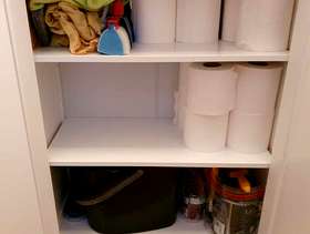 Freecycle Bathroom cabinet