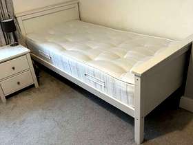Freecycle Single White Bed