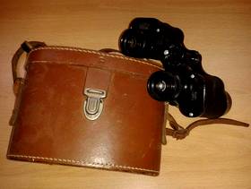 Freecycle Binoculars in case