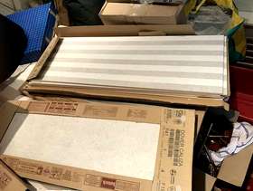 Freecycle 3 boxes of Dover Caliza Tiles