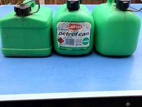 Freecycle Petrol Cans