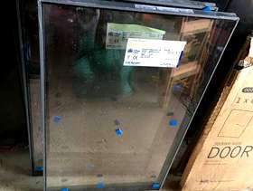 Freecycle 2 double glazed glass panels