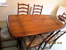 Freecycle Ercol table and chairs
