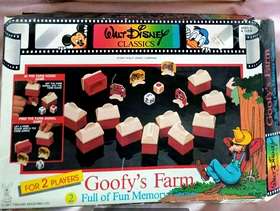 Freecycle Goofy's Farm Memory Game