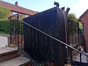 Freecycle Metal oil tank