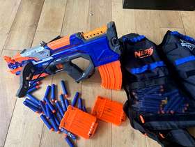 Freecycle Nerf gun and Nerf bullet vest