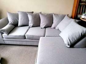 Freecycle Corner sofa