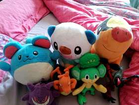 Freecycle Pokemon Plushies
